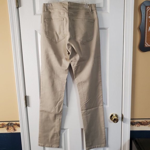 Amazon Essentials Men's Athletic-Fit Stretch Jean Light Khaki Brown 29 x 34 - Picture 2 of 7